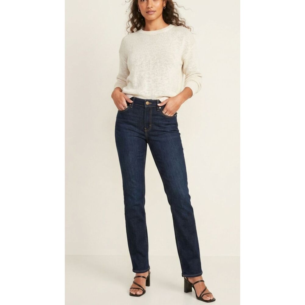 New Old Navy Mid-Rise Wow Boot-Cut Jeans Women's Size 10